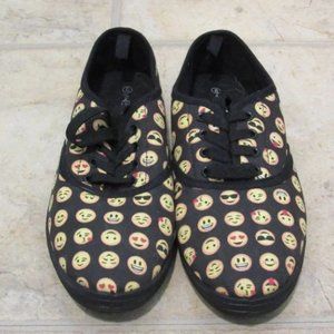 Emoji Emotion Face Designed Sneakers